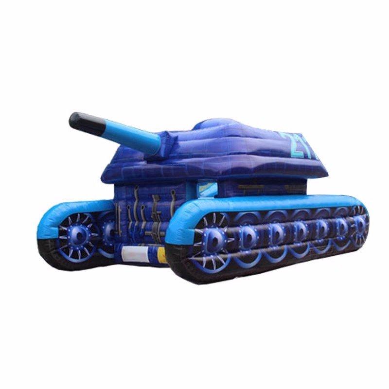 海淀蓝色充气坦克