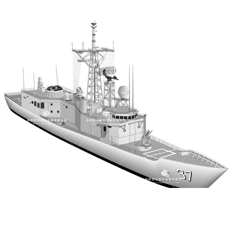 海淀充气侦查船模型